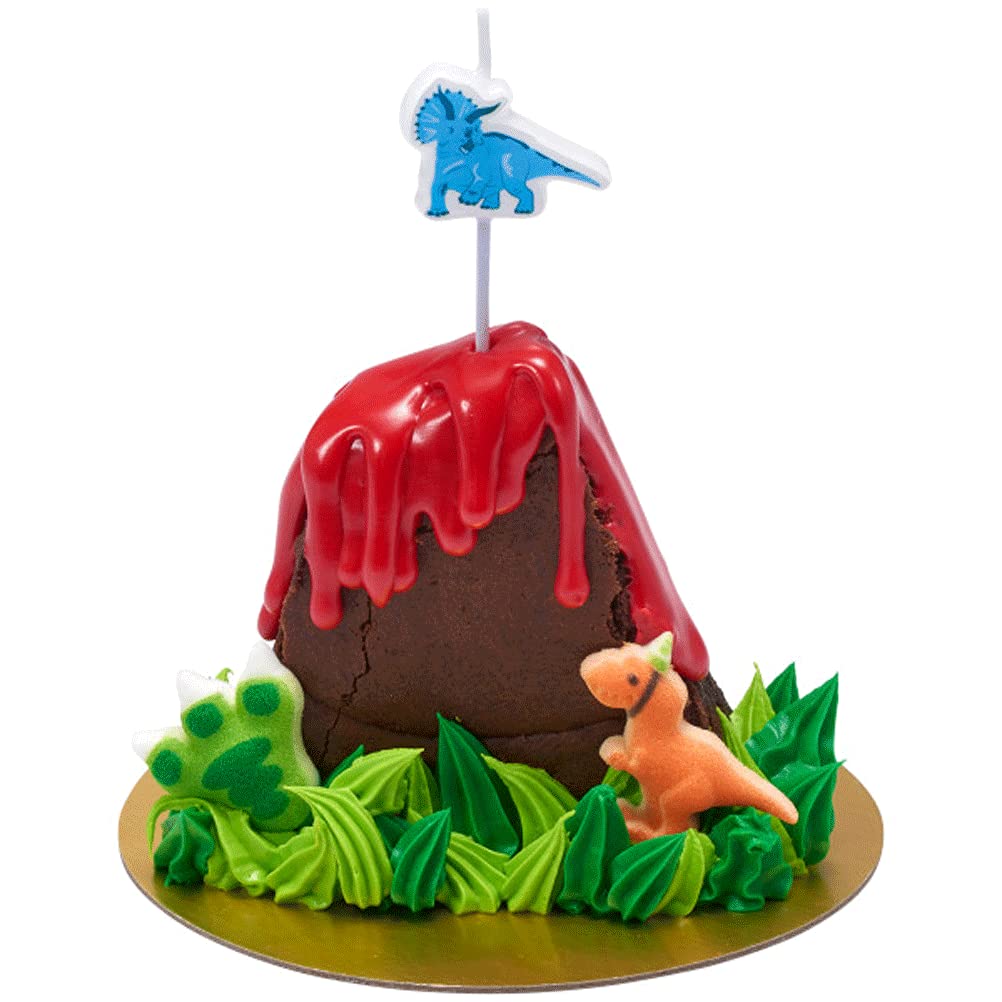 Bakery Crafts Dinosaur Shaped Birthday Cake Cupcake Candles - 5 pc - Image 5