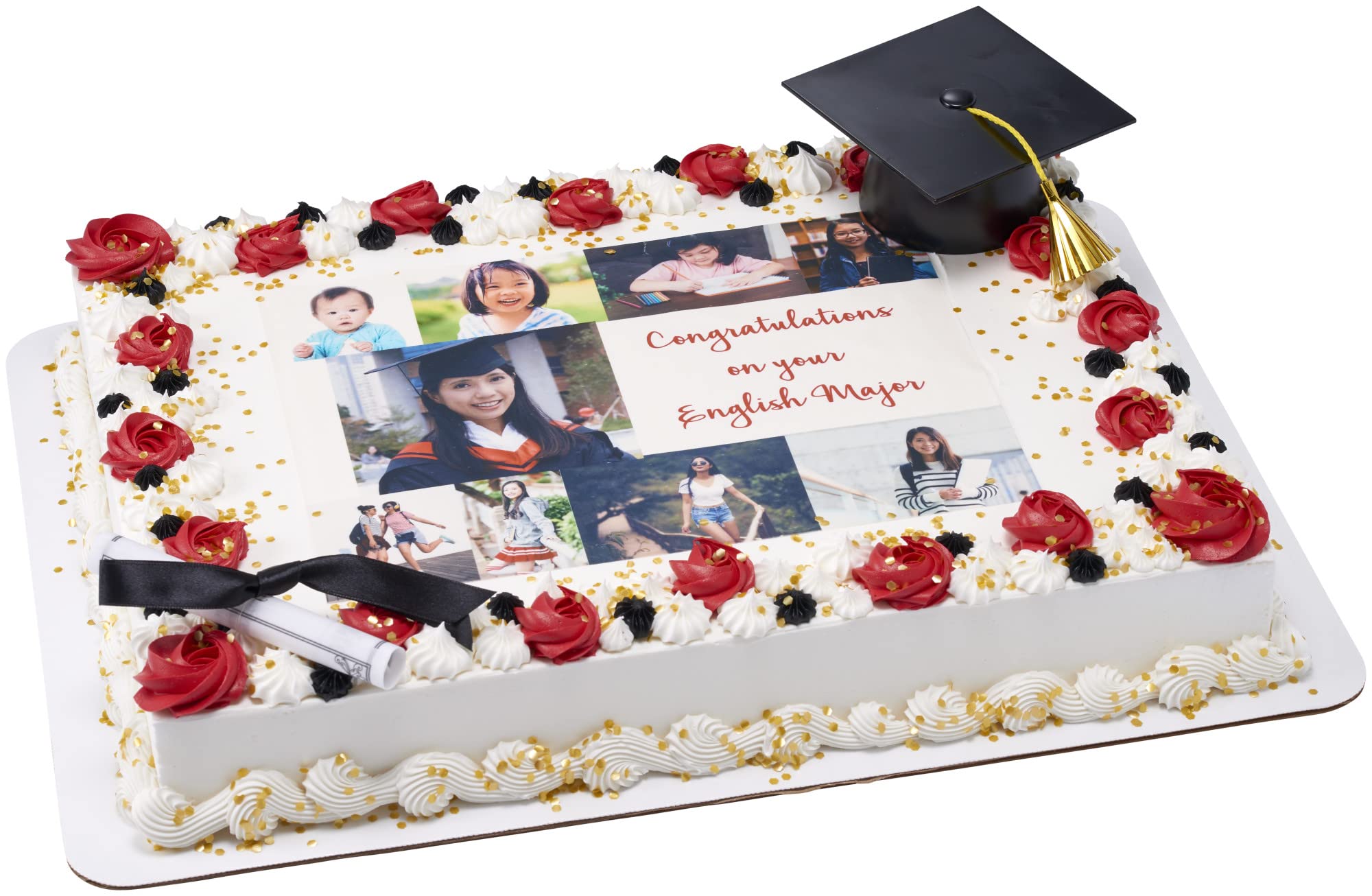 Bakery Crafts Edible Glitter, Gold Hexagons, 0.75oz, Glimmering Elegance For Celebration Cake Decorating, Cupcakes, Cookies, Handheld Bottle - Gold Hexagons - Image 7