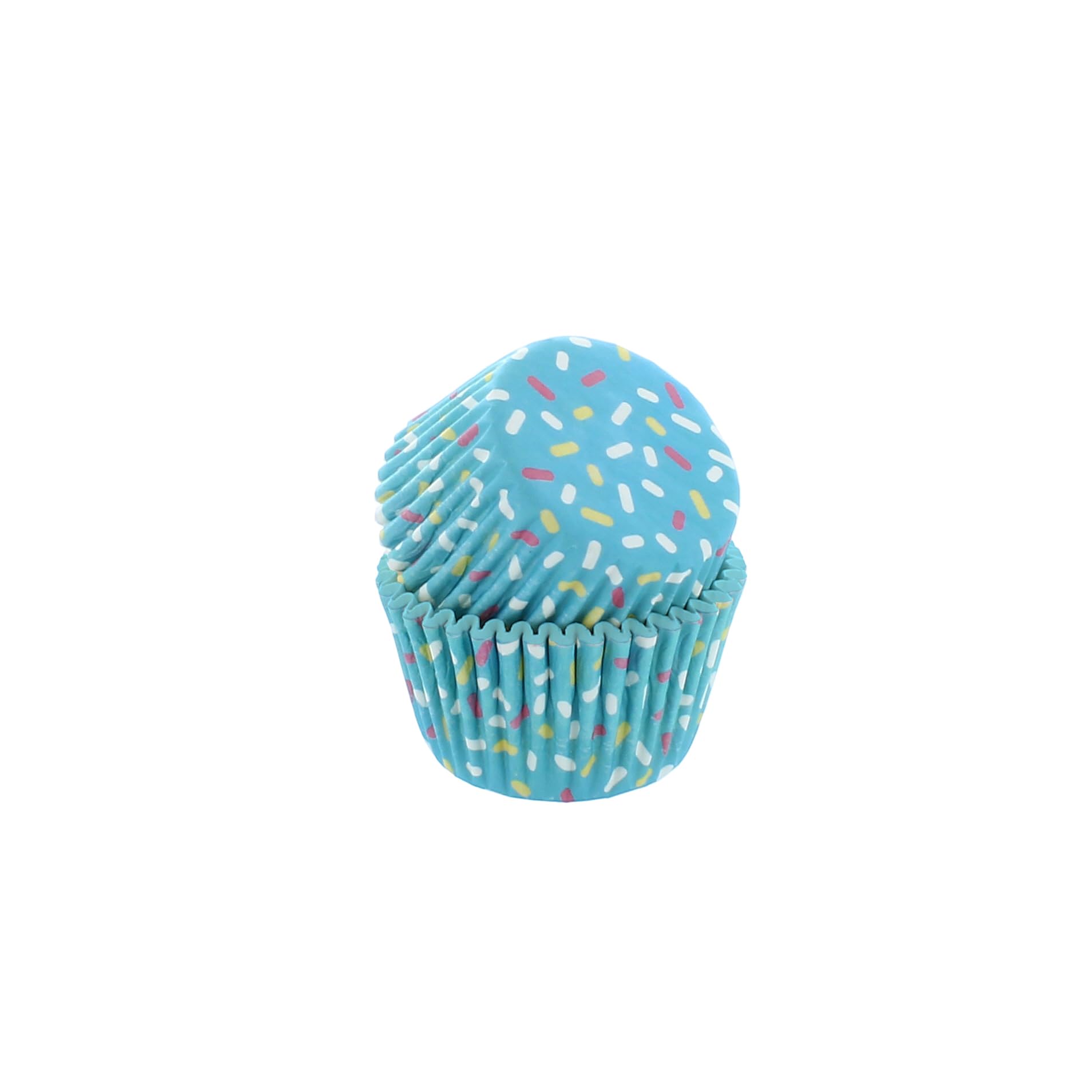 Bakery Crafts Pastel Everyday Baking Cups - 300-2" Cupcake Liners With Multi-colored Stars, Confetti, And Flowers In Pastel Shades, Greaseproof Paper Cases for Muffins and Cupcakes, Bulk Pack of 300 - Image 9