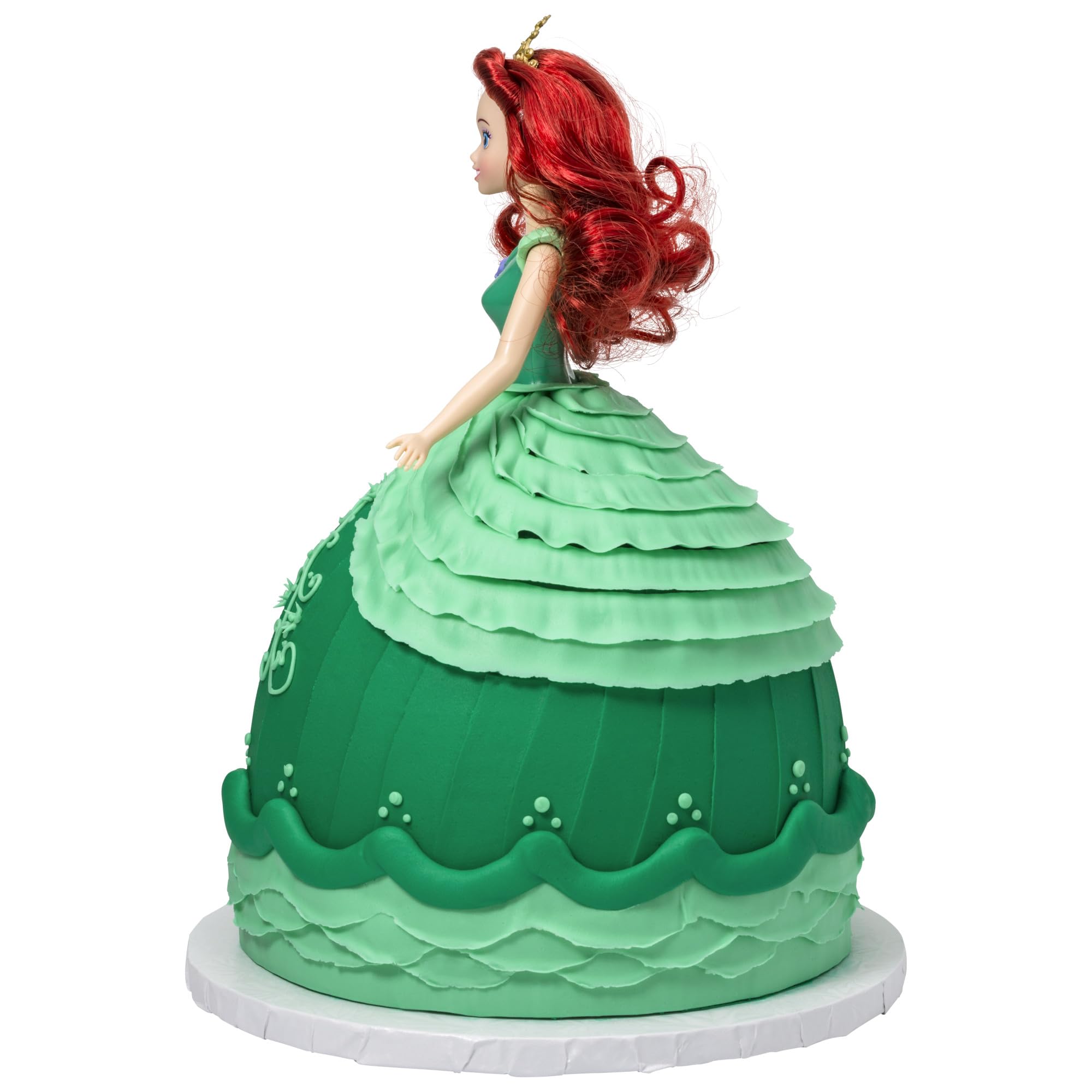 DecoPac Disney Princess Doll Signature Cake DecoSet Cake Topper, Ariel, 11" - Image 12