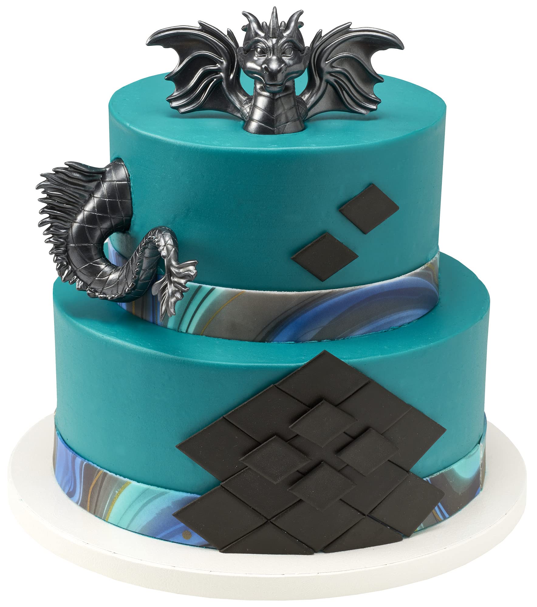 Decopac Dragon Creations Cake Decorations - Cake Topper, Gray - Image 4