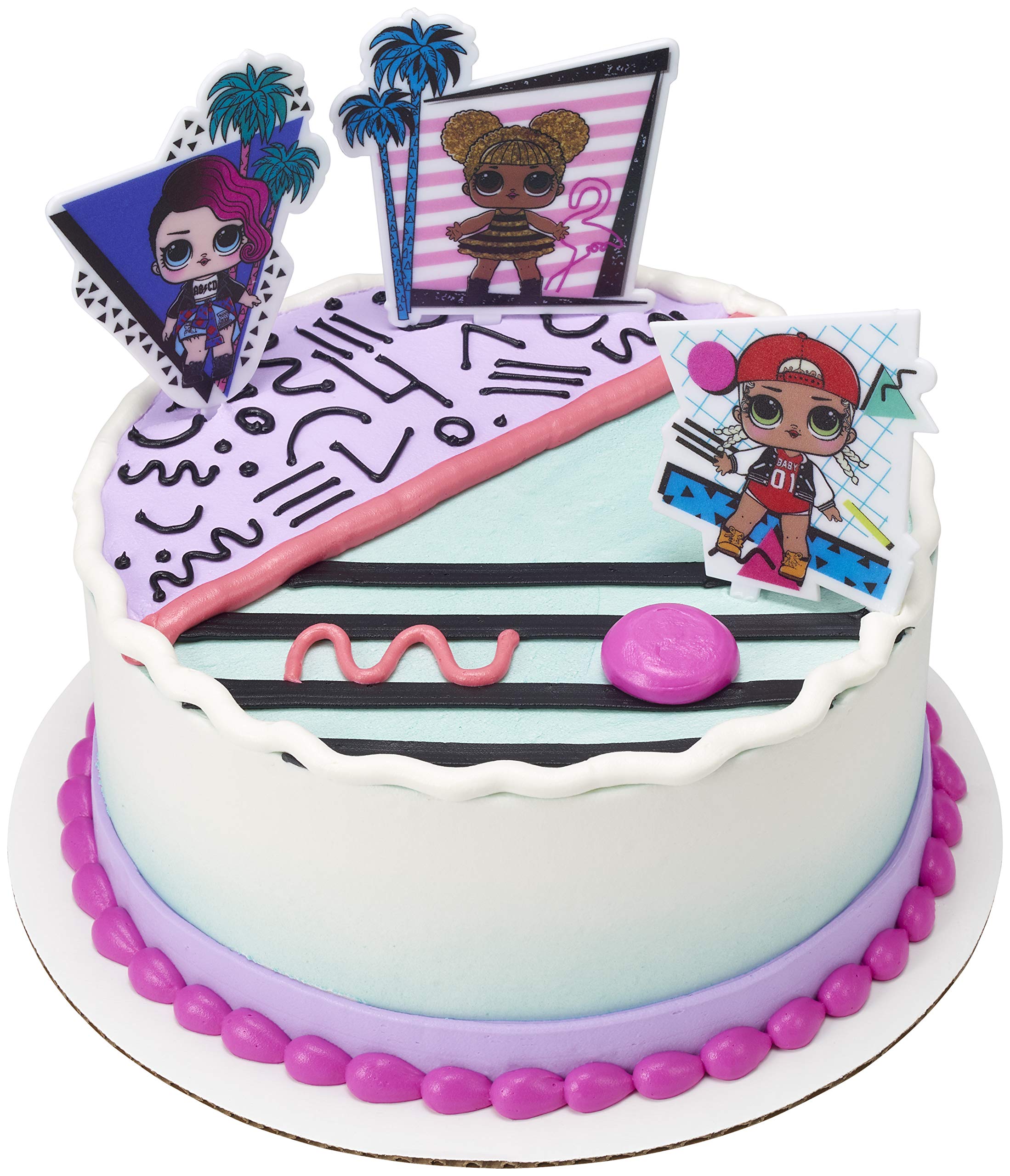 DecoPac L.O.L. Surprise! Born to Sparkle Cake Topper DecoSet® - Cake Topper - Cake Decoration - Image 3
