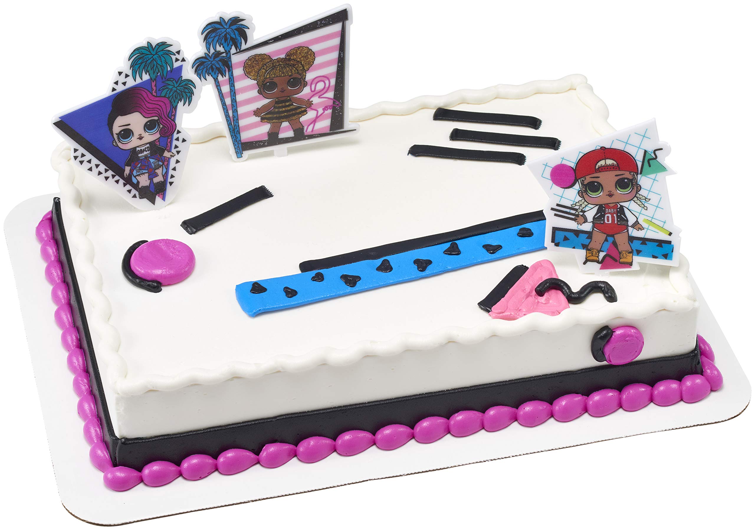 DecoPac L.O.L. Surprise! Born to Sparkle Cake Topper DecoSet® - Cake Topper - Cake Decoration - Image 4