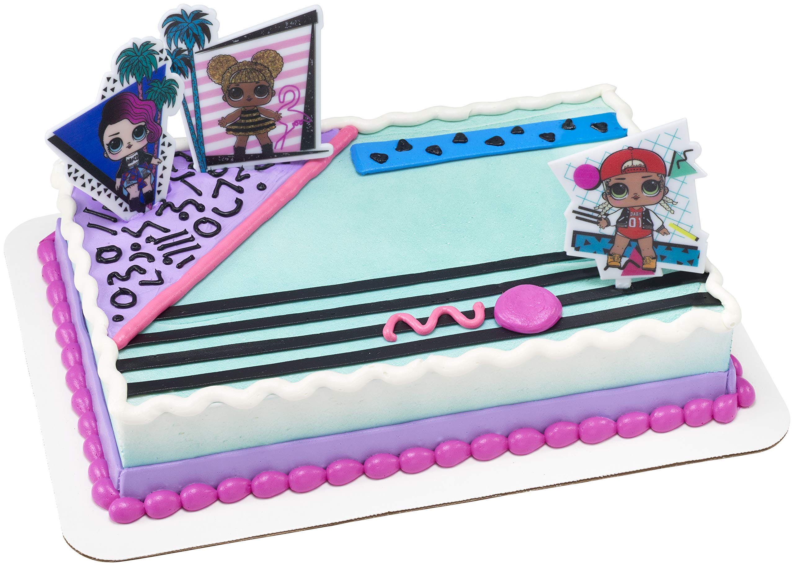 DecoPac L.O.L. Surprise! Born to Sparkle Cake Topper DecoSet® - Cake Topper - Cake Decoration - Image 6