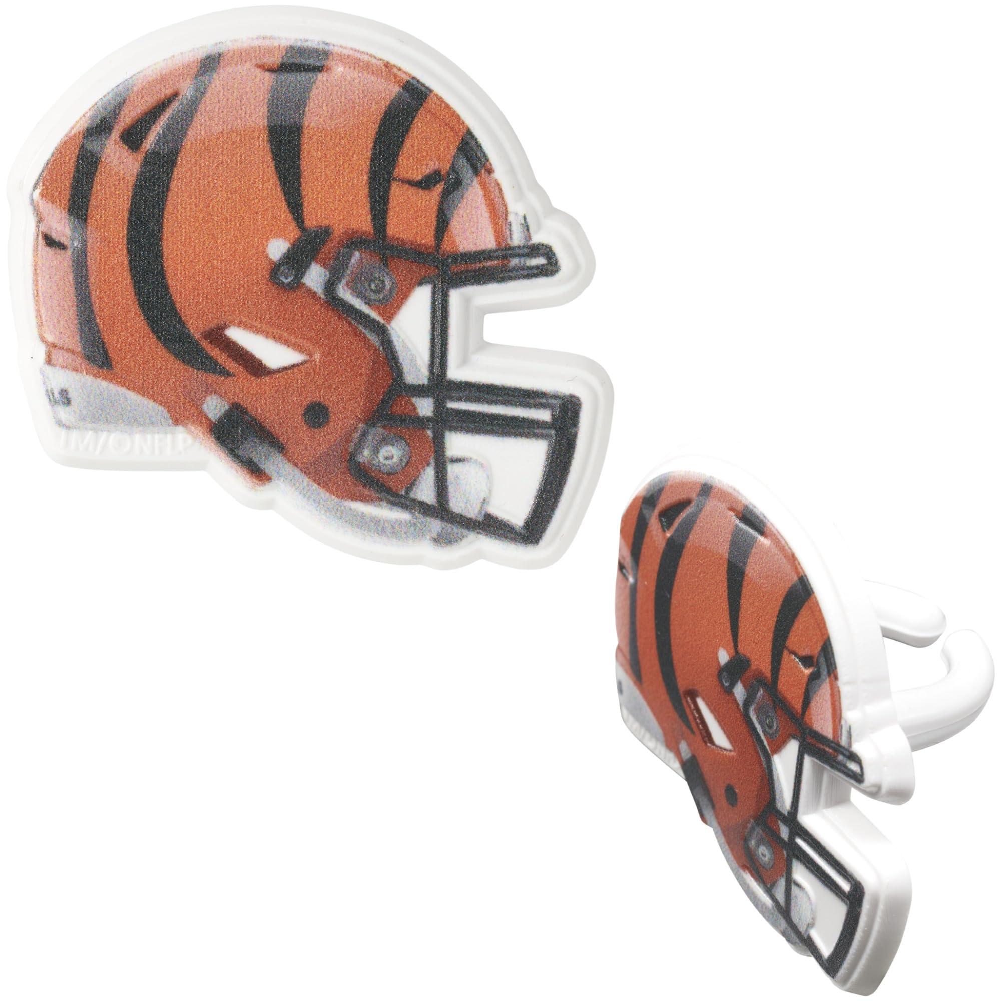 DecoPac NFL San Francisco 49ers Helmet Rings, 24 Football Cupcake Decorations, Officially Licensed, Football Rings, Food Safe Cake Toppers – 24 Pack - Image 8