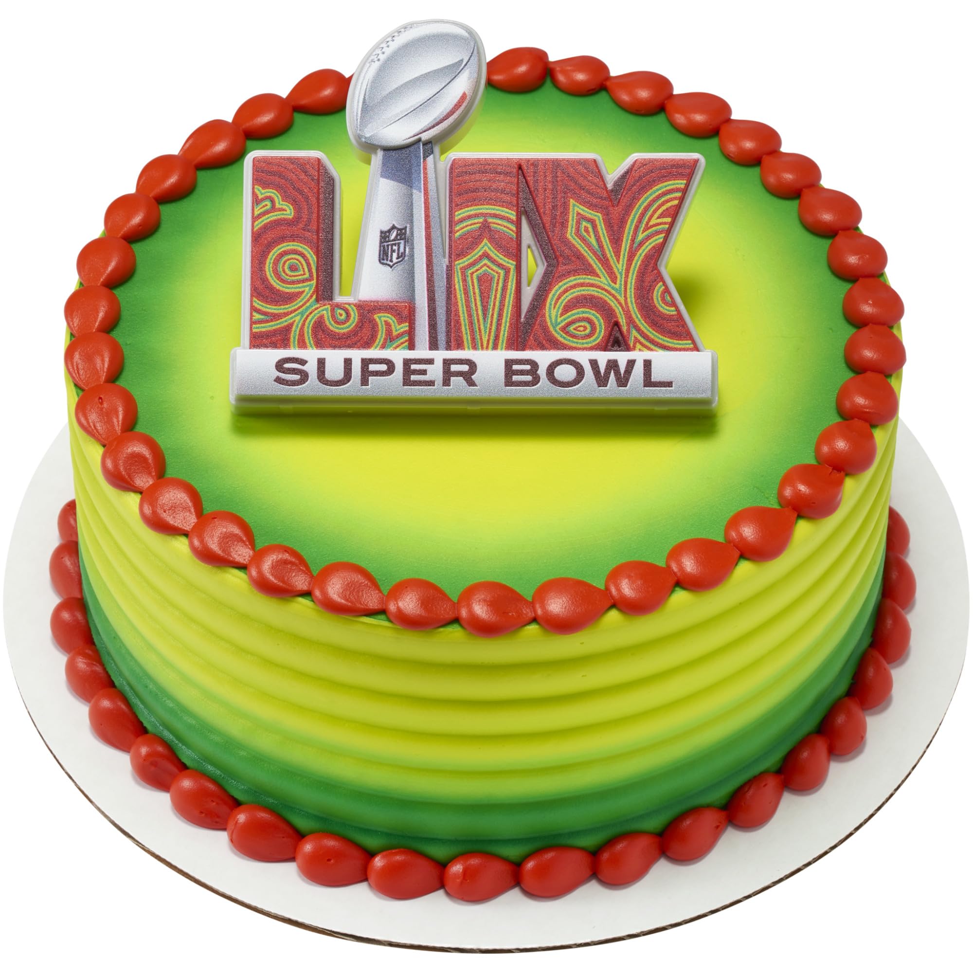 DecoPac NFL Super Bowl LIX Cake Decoration, Football Cake Topper, Officially Licensed, Food Safe Cake Topper - Image 11
