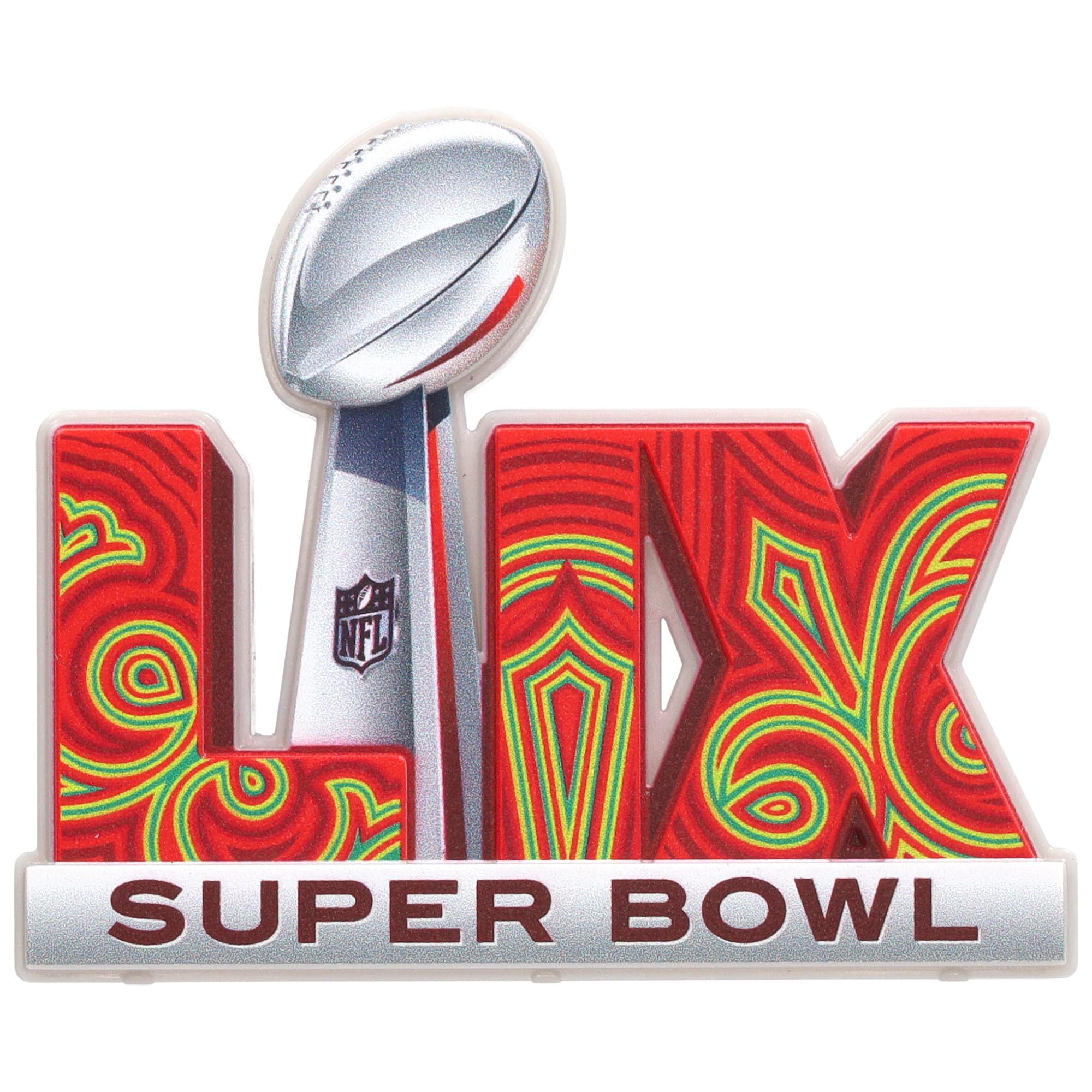 DecoPac NFL Super Bowl LIX Cake Decoration, Football Cake Topper, Officially Licensed, Food Safe Cake Topper - Image 6