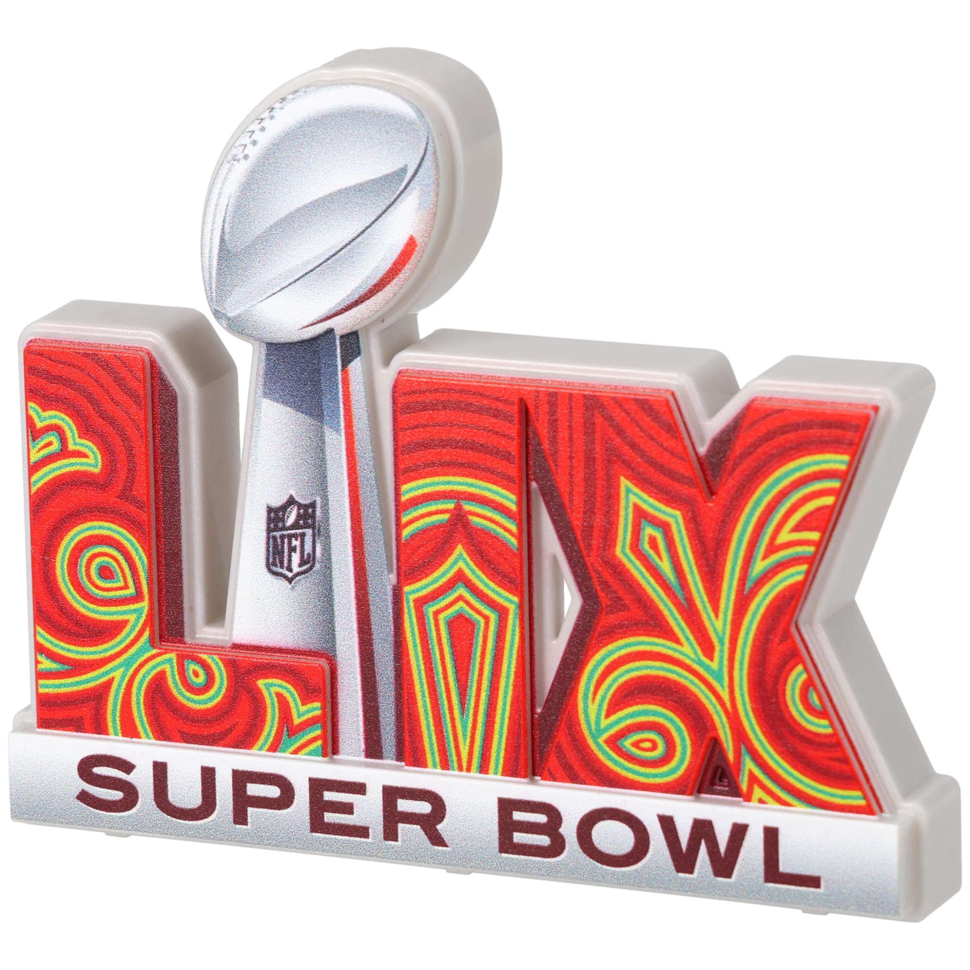 DecoPac NFL Super Bowl LIX Cake Decoration, Football Cake Topper, Officially Licensed, Food Safe Cake Topper - Image 7