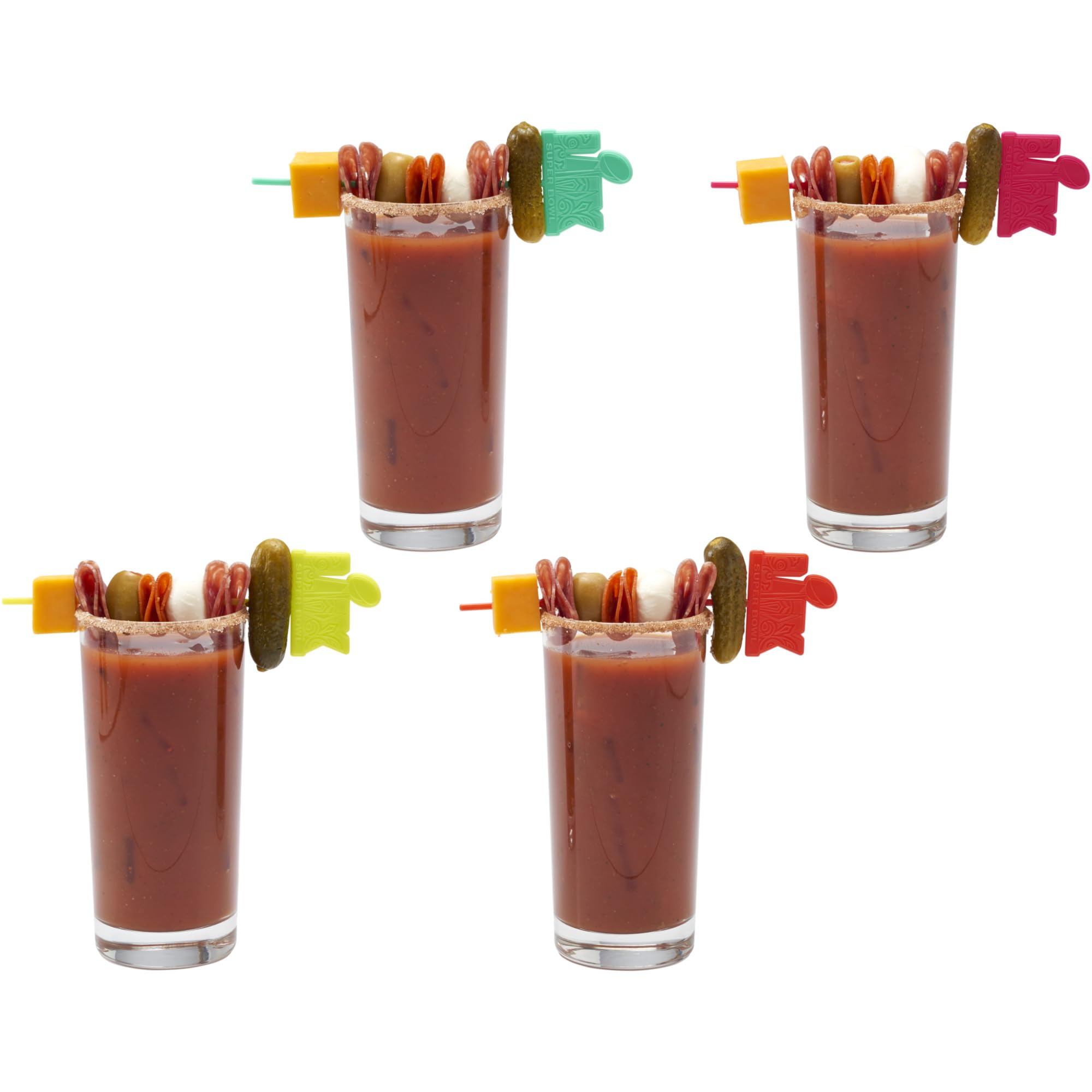 DecoPac NFL Super Bowl LIX Skewers For Cakes, Cupcakes, And More | 24 NFL Football Stir Sticks, Officially Licensed, Ideal For Team Celebrations, Birthday's, And Parties. Pack of 24 - Image 10