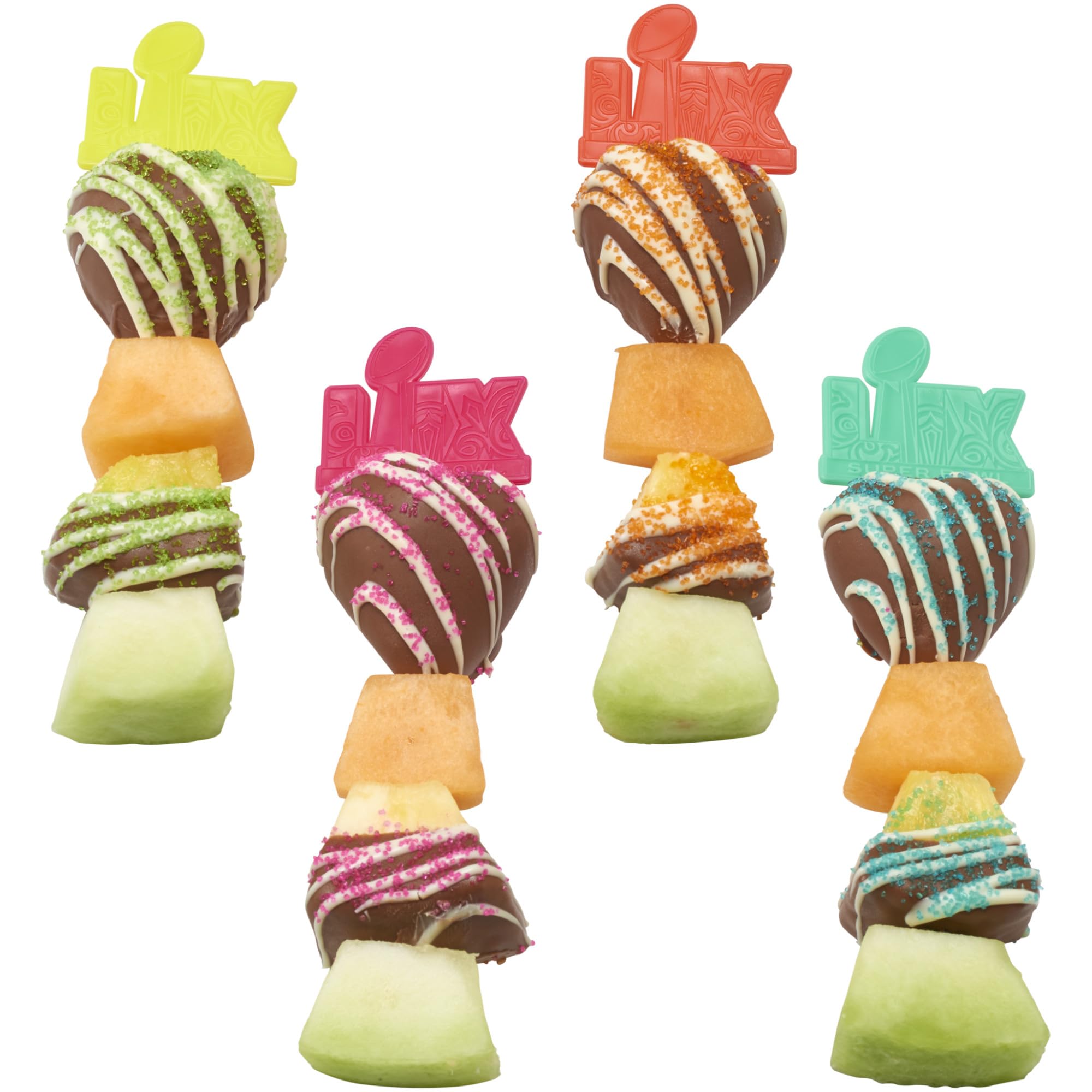 DecoPac NFL Super Bowl LIX Skewers For Cakes, Cupcakes, And More | 24 NFL Football Stir Sticks, Officially Licensed, Ideal For Team Celebrations, Birthday's, And Parties. Pack of 24 - Image 11