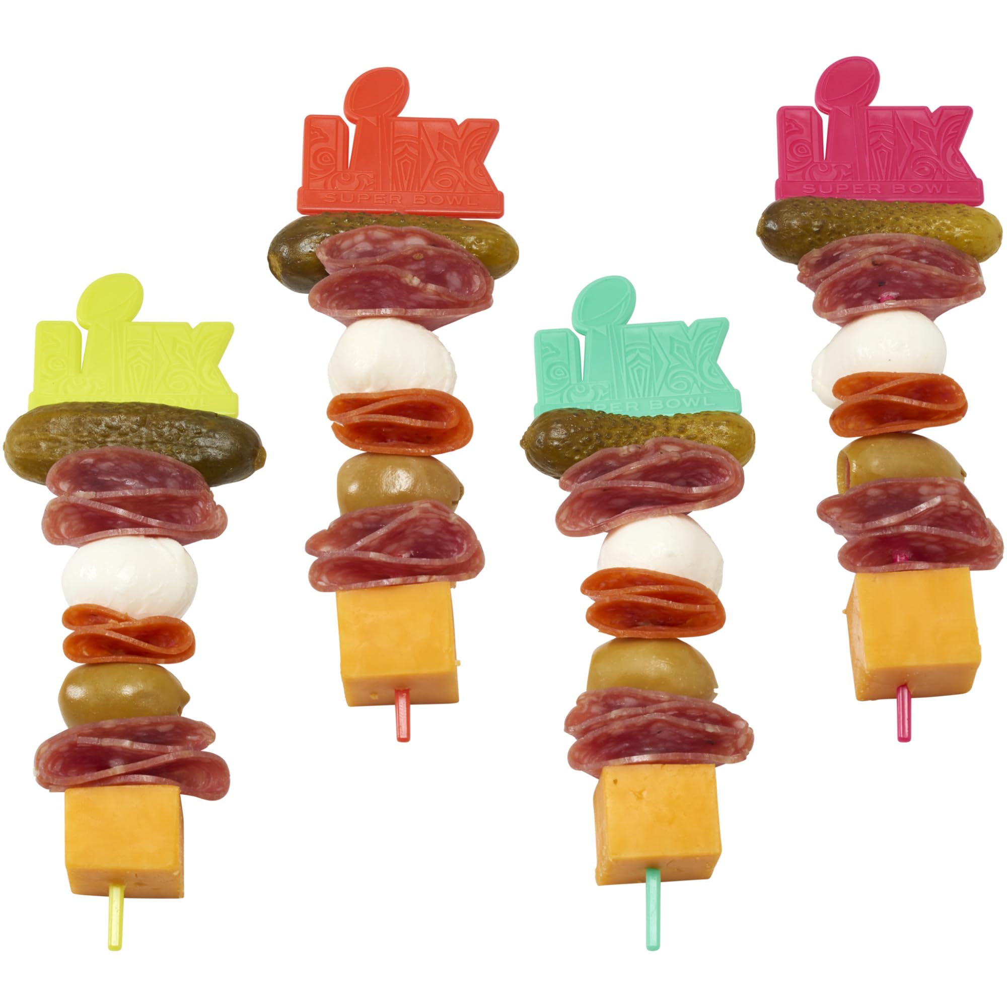 DecoPac NFL Super Bowl LIX Skewers For Cakes, Cupcakes, And More | 24 NFL Football Stir Sticks, Officially Licensed, Ideal For Team Celebrations, Birthday's, And Parties. Pack of 24 - Image 16