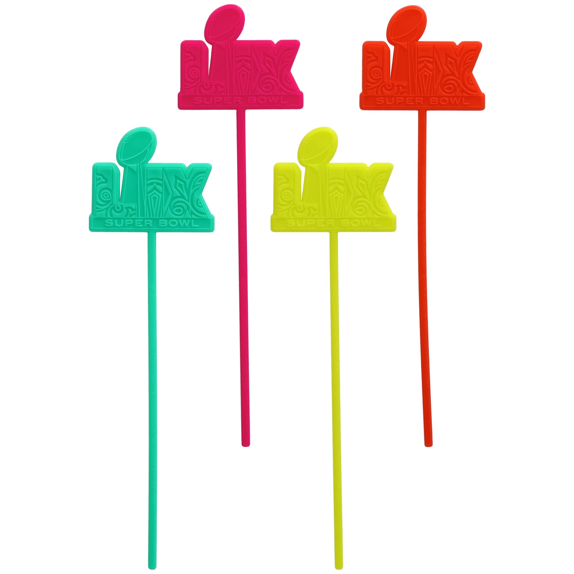 DecoPac NFL Super Bowl LIX Skewers For Cakes, Cupcakes, And More | 24 NFL Football Stir Sticks, Officially Licensed, Ideal For Team Celebrations, Birthday's, And Parties. Pack of 24 - Image 5
