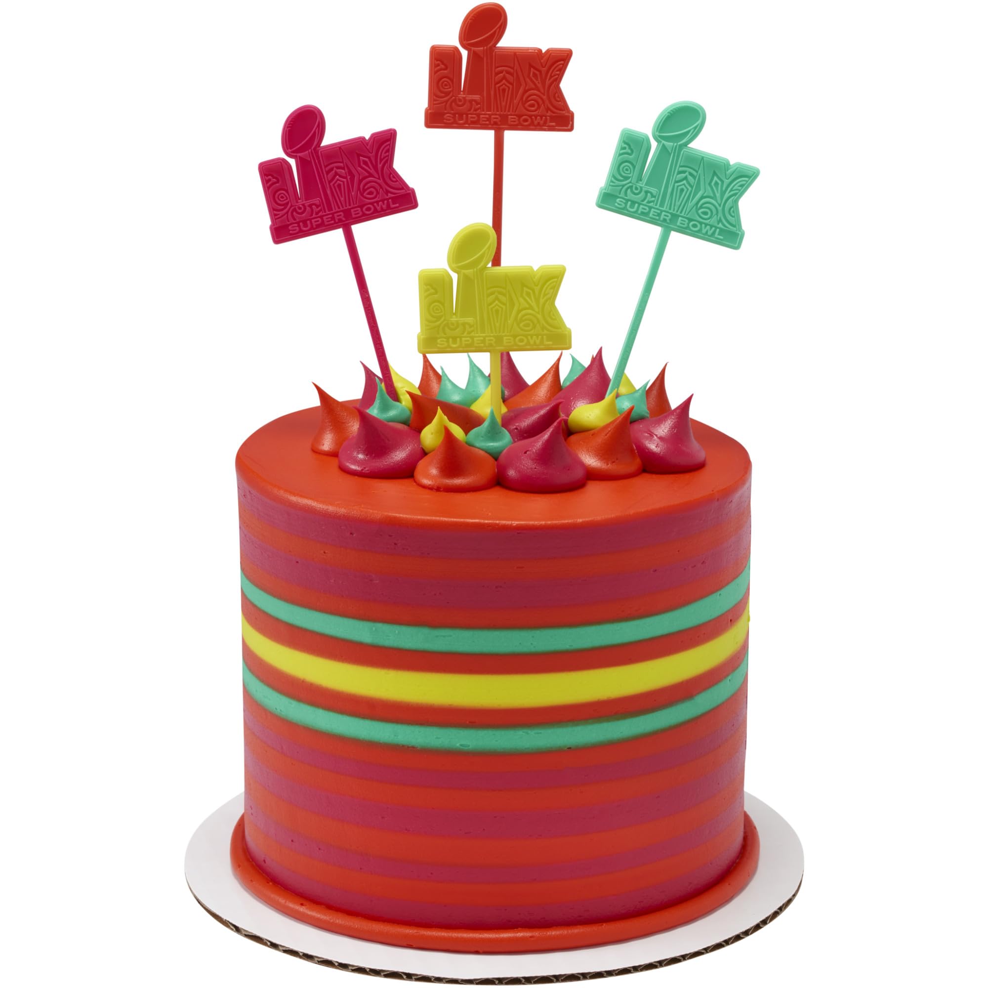 DecoPac NFL Super Bowl LIX Skewers For Cakes, Cupcakes, And More | 24 NFL Football Stir Sticks, Officially Licensed, Ideal For Team Celebrations, Birthday's, And Parties. Pack of 24 - Image 6