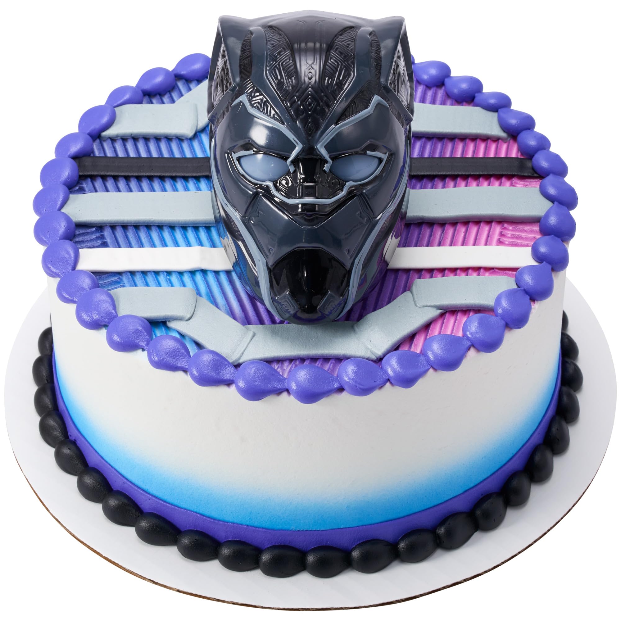 DecoSet® Marvel Avengers Black Panther Warrior King Cake Topper, 1-Piece Light-Up Cake Decoration - Image 12