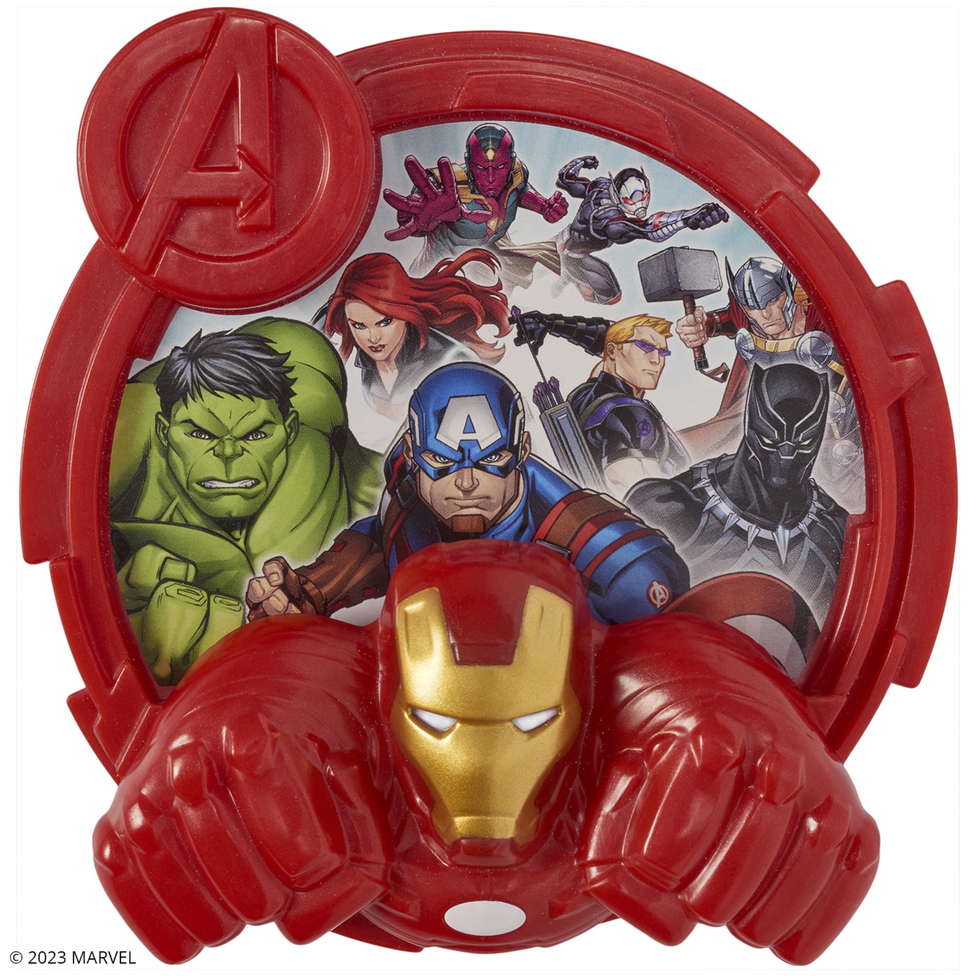 DecoSet® MARVEL Avengers Unify Cake Topper, 2-Piece Cake Decoration Featuring Iron Man, Hulk, Captain America, Black Panther, And More - Image 10