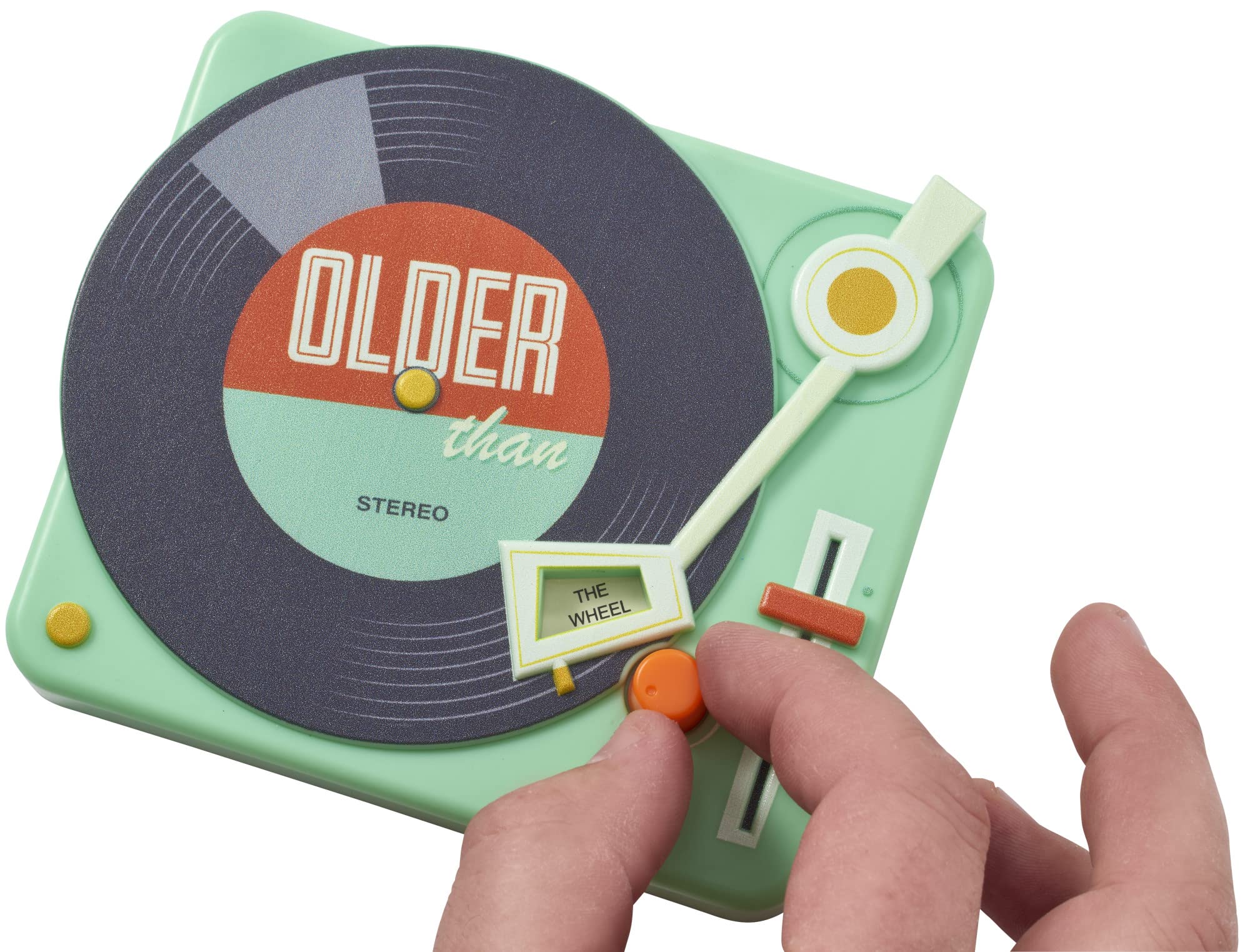 DecoSet® Older Than Record Player Cake Topper, Retro Cake Decoration For Birthday Or Retirement Celebration, Food Safe - Image 5