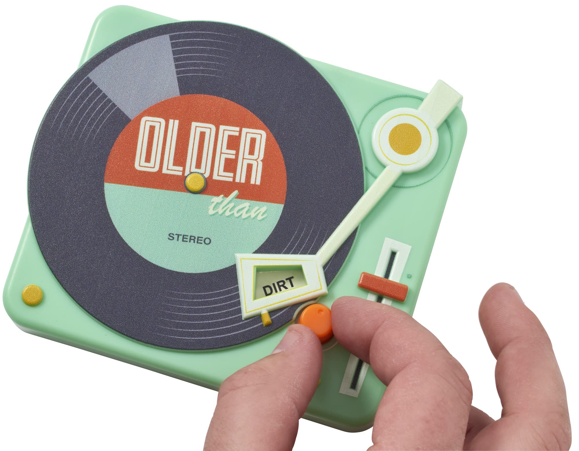 DecoSet® Older Than Record Player Cake Topper, Retro Cake Decoration For Birthday Or Retirement Celebration, Food Safe - Image 6
