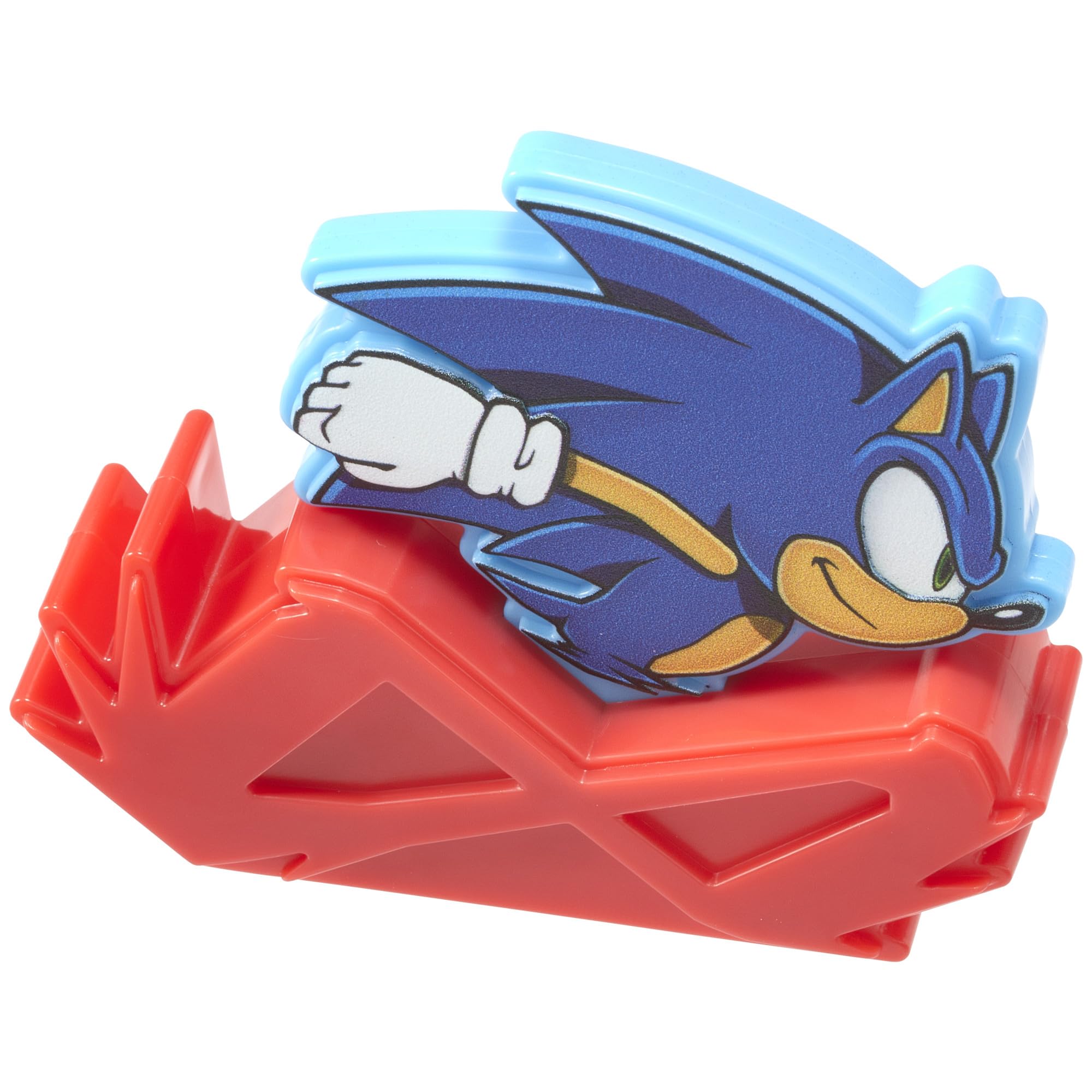 DecoSet Sonic The Hedgehog Cake Topper, 3-Piece Decoration Set With Tails & Knuckles Cake Pic, Rings Cake Pic And Rolling Sonic Action Figurine, For Birthday And Celebrations - Image 9