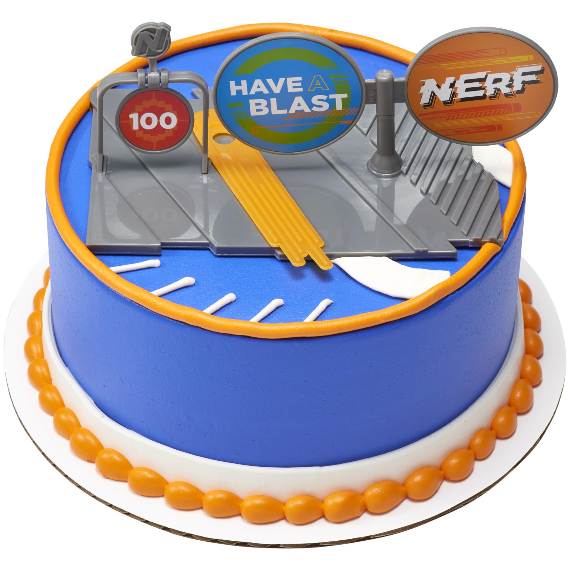 DecoSet® This Is Nerf Nation Cake Topper, Reusable Decorations for Fun After the Birthday Party - Image 10