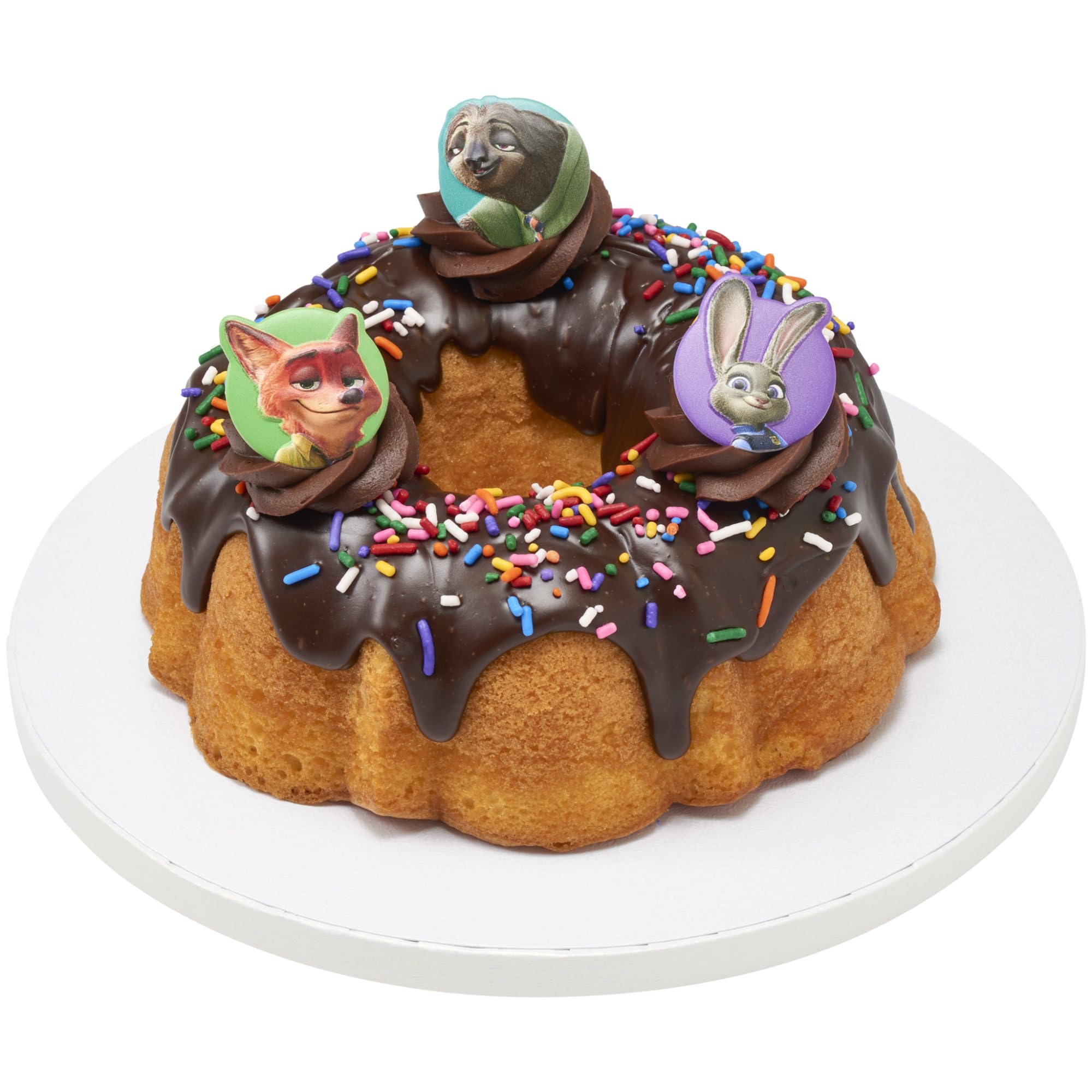 Disney's Zootopia Rings, Cupcake Decorations Featuring Judy Hopps, Nick Wilde & Flash Slothmore - 24 Pack - Image 10