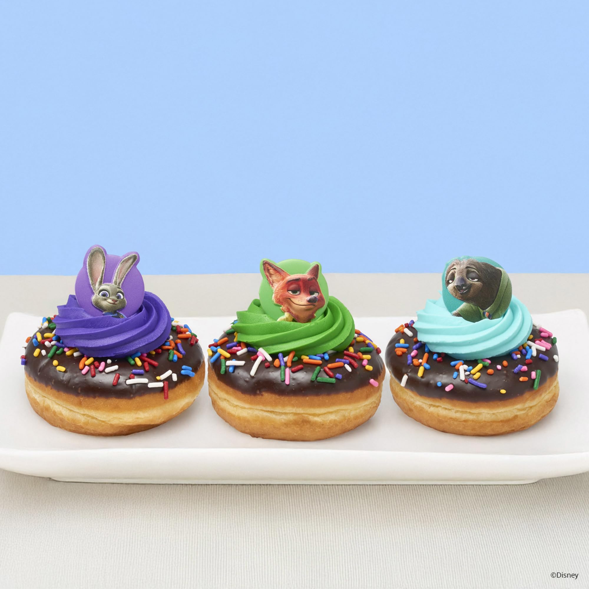 Disney's Zootopia Rings, Cupcake Decorations Featuring Judy Hopps, Nick Wilde & Flash Slothmore - 24 Pack - Image 4