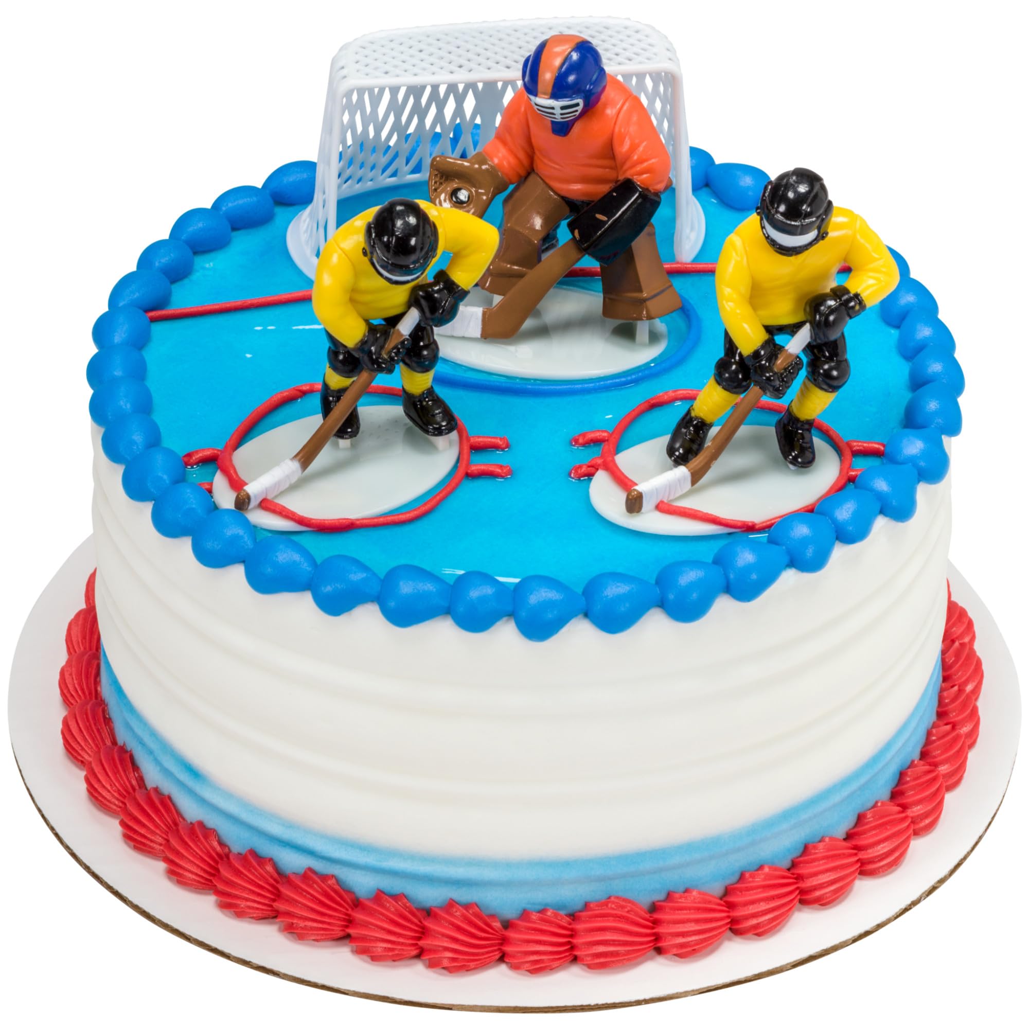 Hockey FaceOff DecoSet Cake Decoration - Image 8