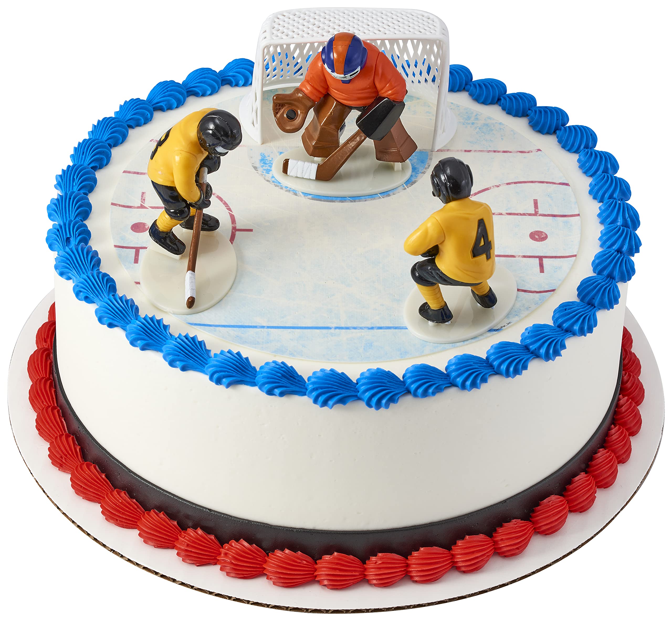 Hockey FaceOff DecoSet Cake Decoration - Image 9
