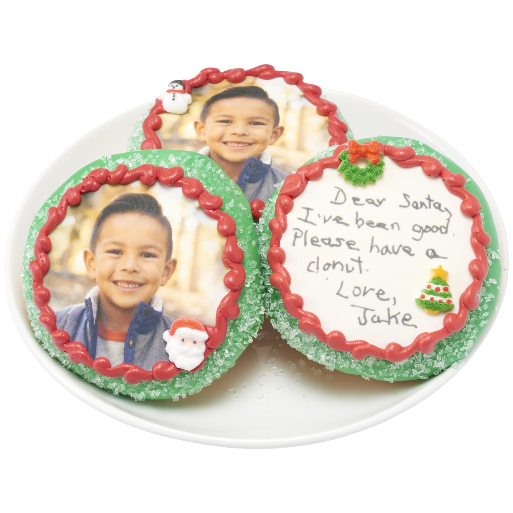 Lucks Dec-Ons Molded Sugar/Cup-Cake Topper, Christmas Charms Assortment, 5/8 Inch - 3/4 Inch, 508 Count - Image 6