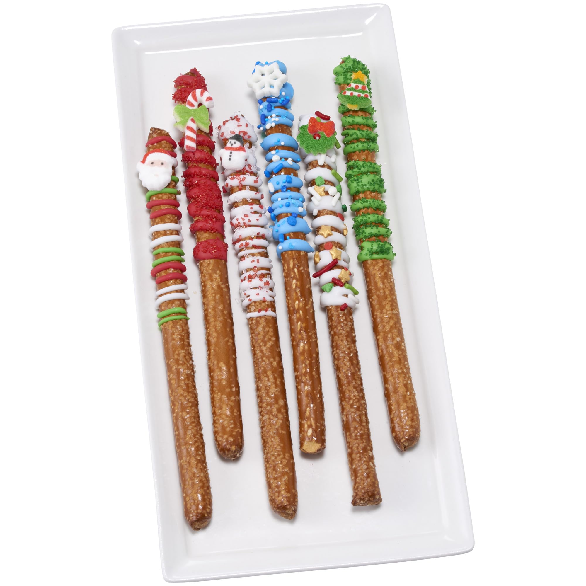 Lucks Dec-Ons Molded Sugar/Cup-Cake Topper, Christmas Charms Assortment, 5/8 Inch - 3/4 Inch, 508 Count - Image 7