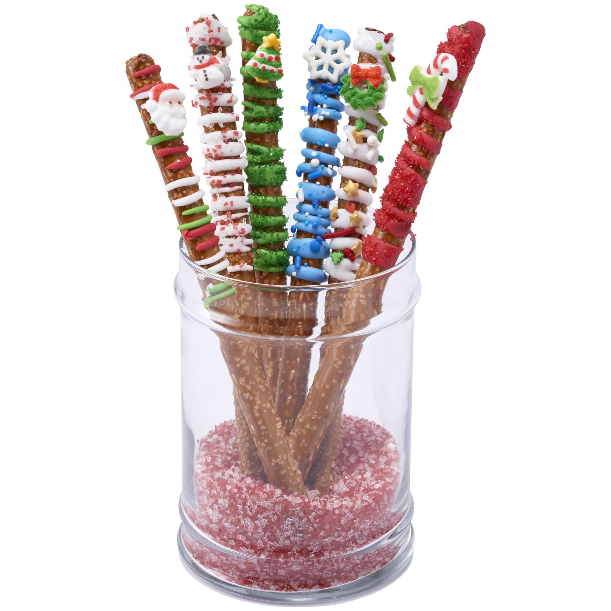 Lucks Dec-Ons Molded Sugar/Cup-Cake Topper, Christmas Charms Assortment, 5/8 Inch - 3/4 Inch, 508 Count - Image 8