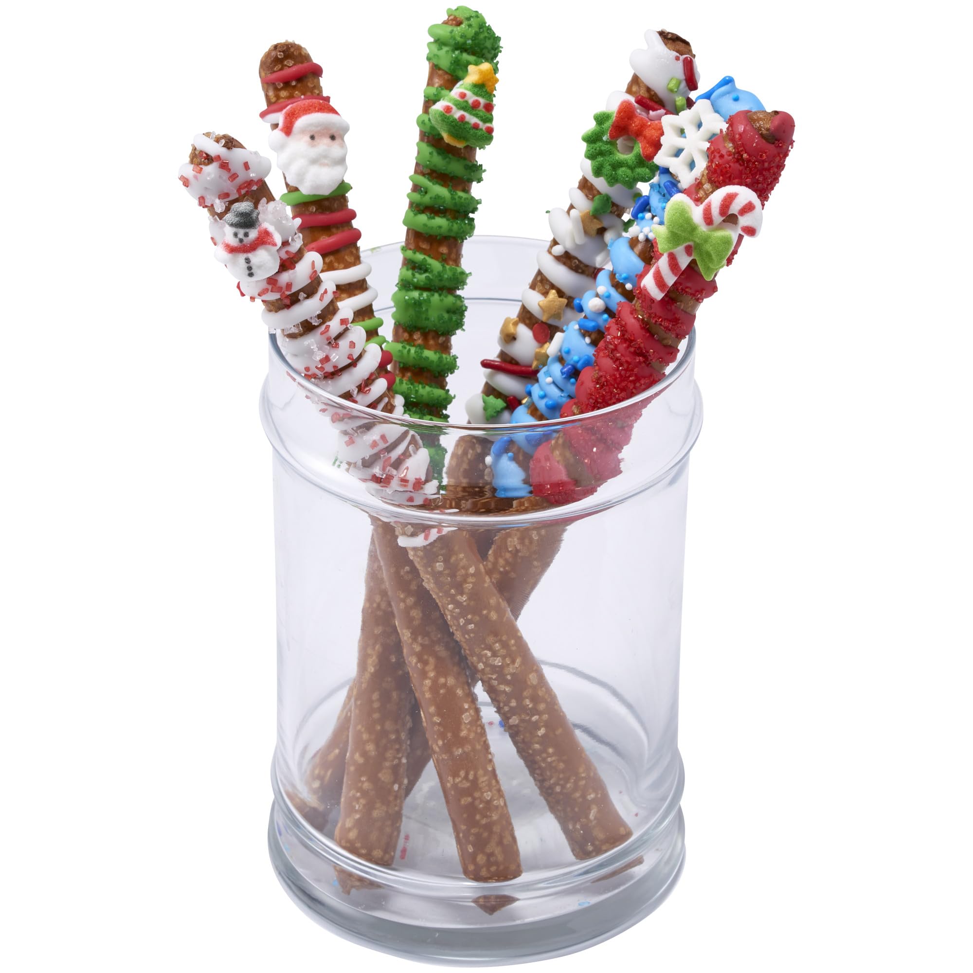 Lucks Dec-Ons Molded Sugar/Cup-Cake Topper, Christmas Charms Assortment, 5/8 Inch - 3/4 Inch, 508 Count - Image 9