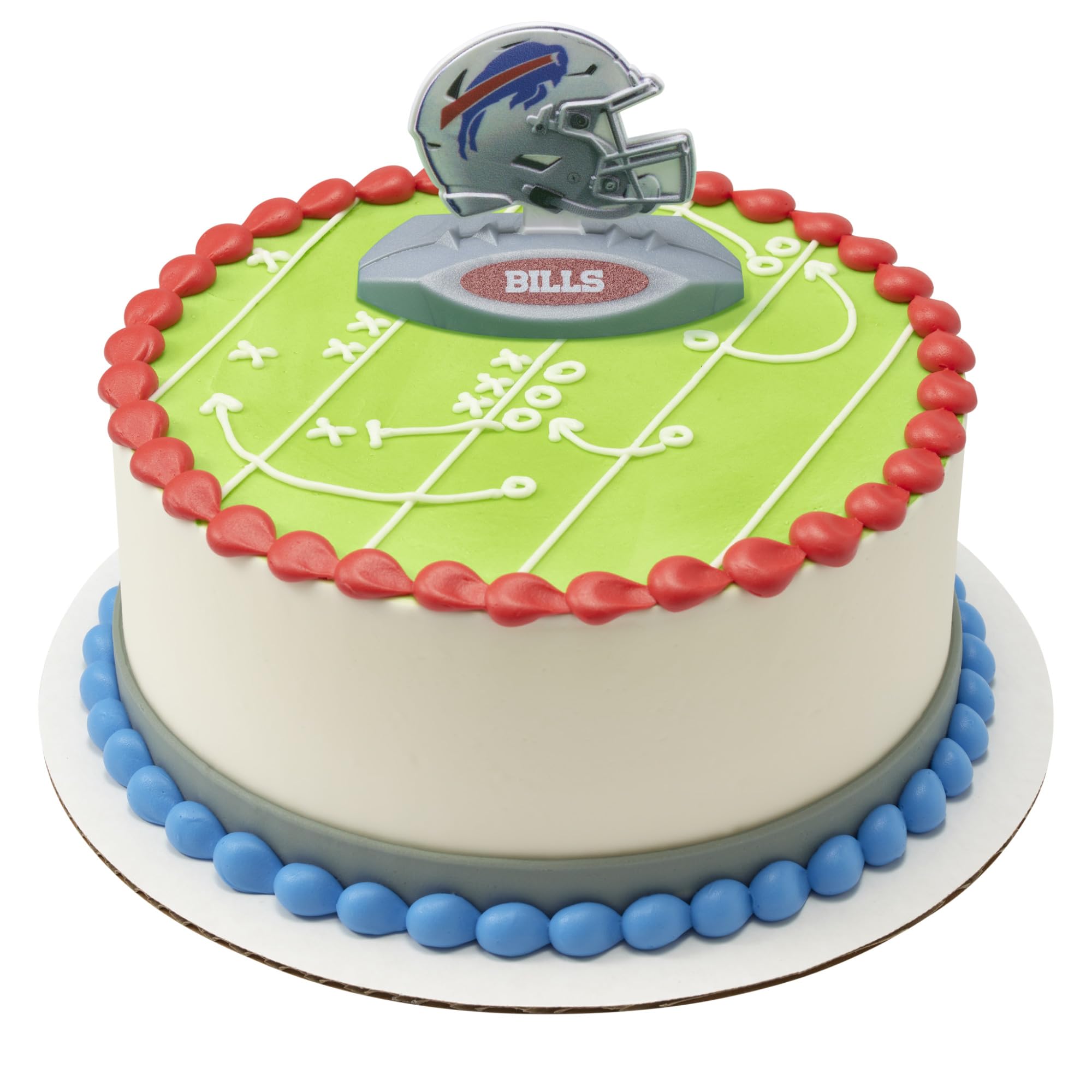 NFL Buffalo Bills Cake Decoration, Football Helmet Cake Topper, Officially Licensed Product Of The NFL, Ready To Use Birthday Cake Decoration - Image 10