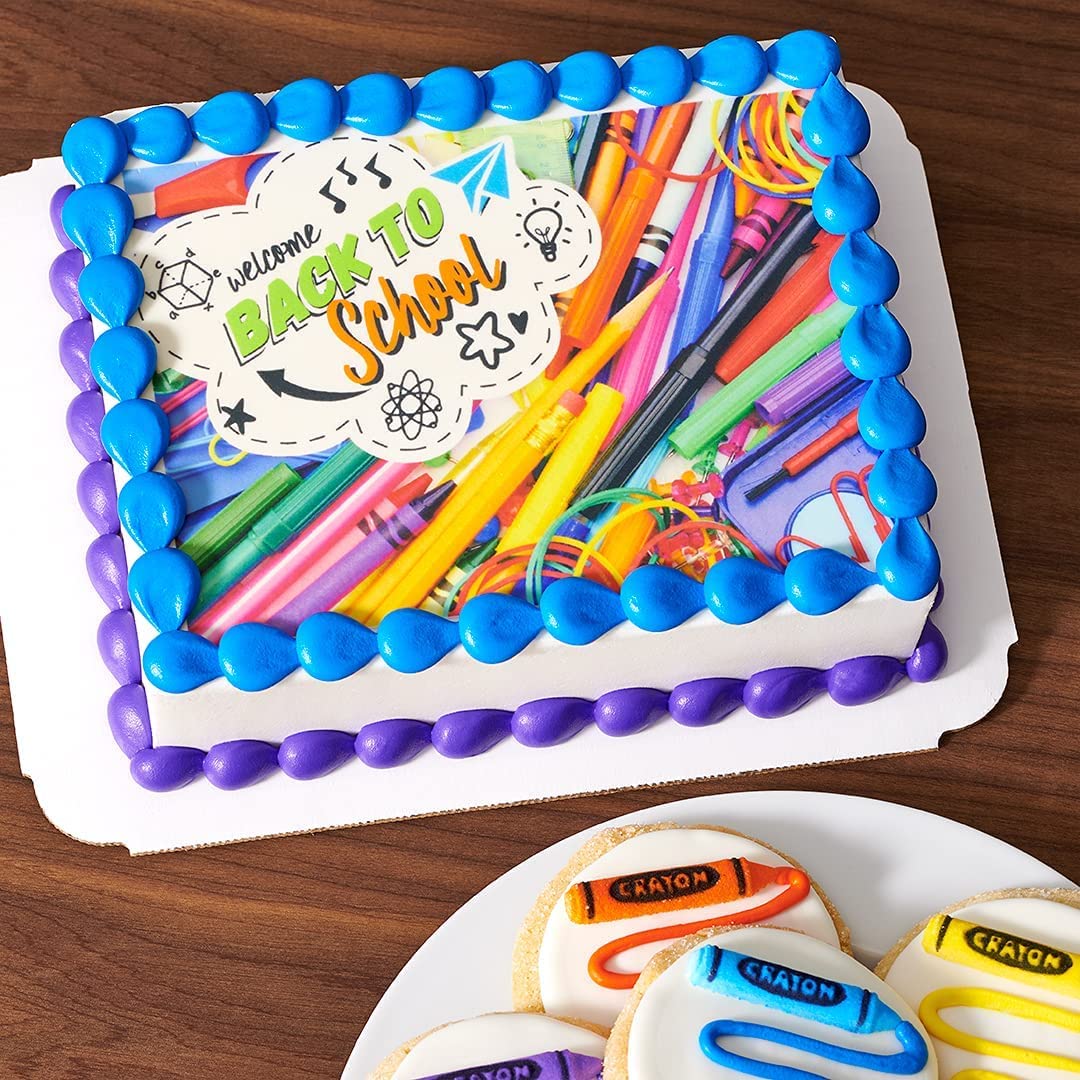 PhotoCake® Print-Ons®, 1/4 Sheet Extended PhotoCake® Edible Paper For Easy Printing, Edible Frosting Sheets for Cakes, Fondant, Edible Printer Paper - Pack Of 24 - Image 5