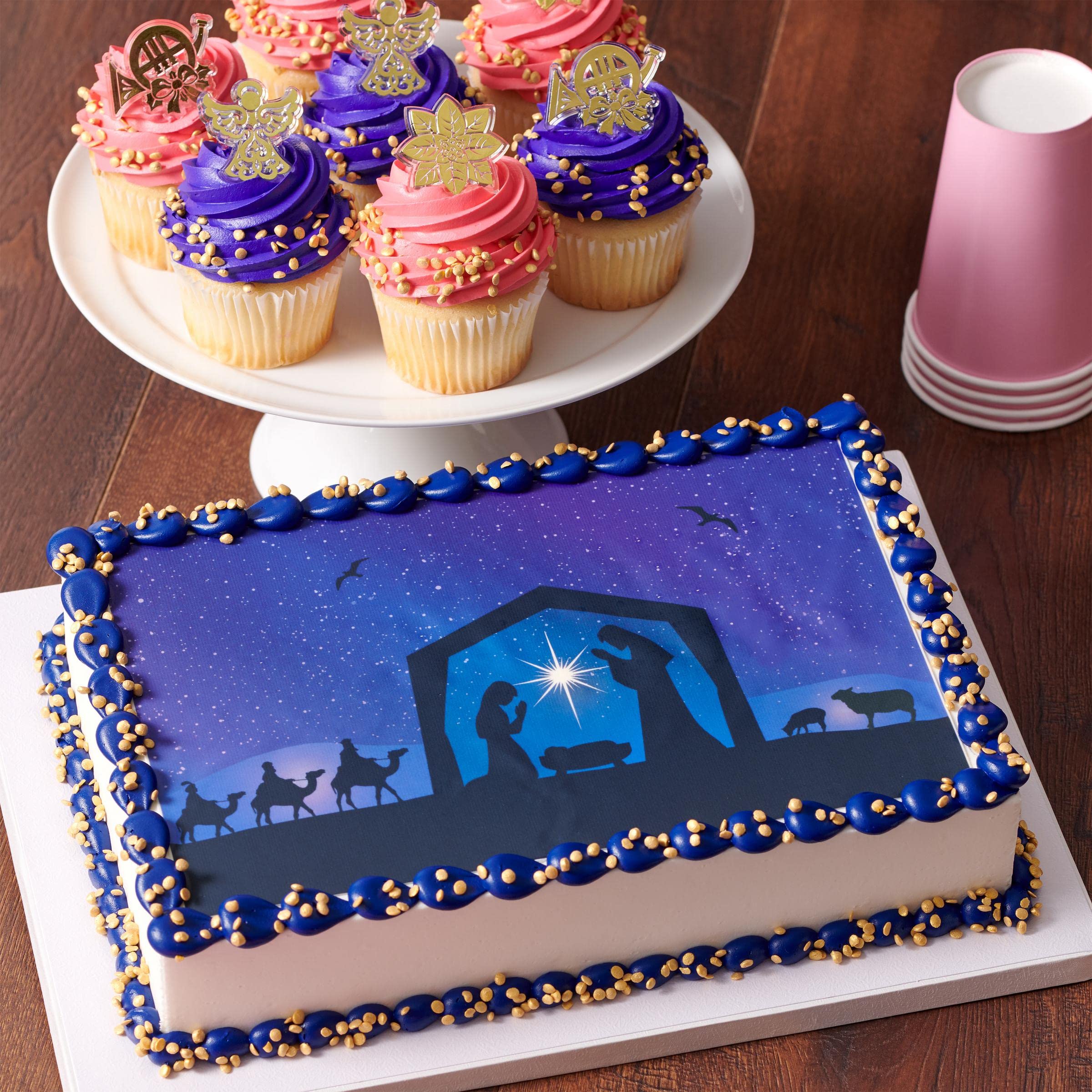 PhotoCake® Frosting Sheets, 1/4 Sheet Extended PhotoCake® Edible Paper For Easy Printing, Edible Frosting Sheets for Cakes, Edible Printer Paper - Pack Of 24 - Image 5