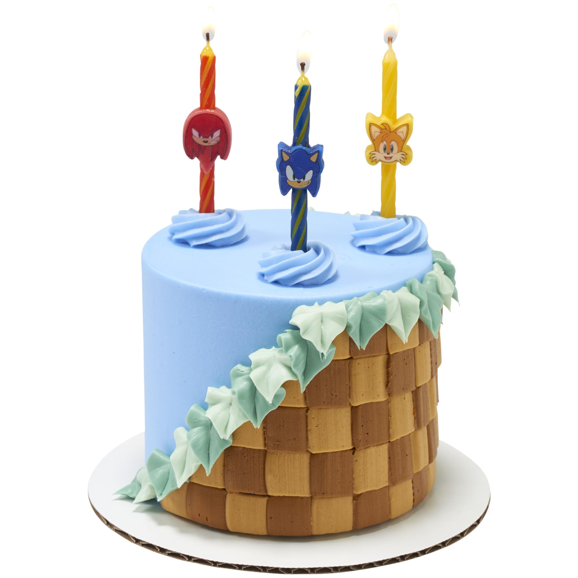 Sonic The Hedgehog Cake Candles | 6 Birthday Cake Candles Featuring Sonic, Knuckles, & Tails, for Sonic Party - Image 5
