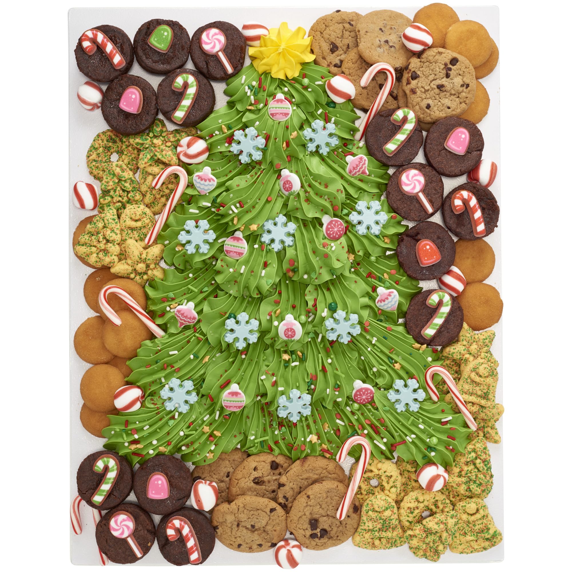 Sugar Dec-Ons® Christmas Ornament Assortment Sugar Cake Decorations, Ready to Use Edible Cupcake Toppers, 320 Shaped Decorations - Image 10