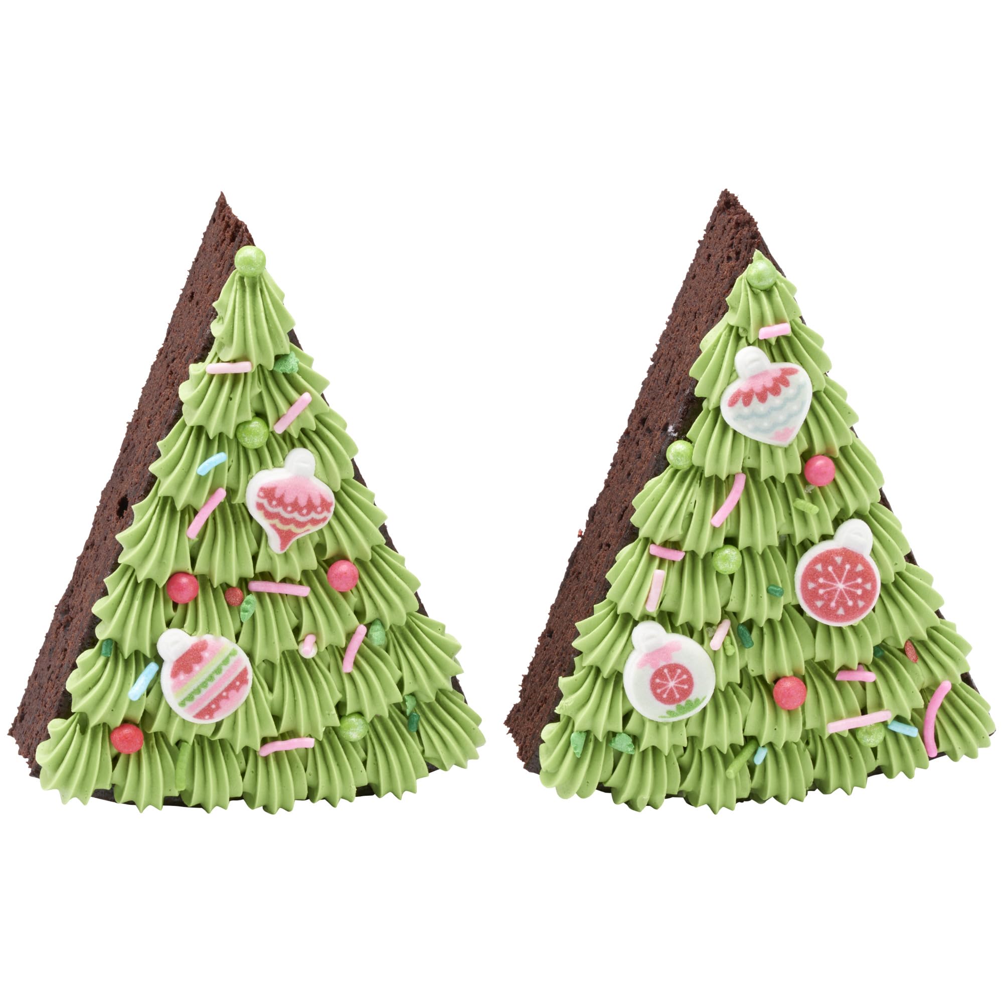 Sugar Dec-Ons® Christmas Ornament Assortment Sugar Cake Decorations, Ready to Use Edible Cupcake Toppers, 320 Shaped Decorations - Image 5