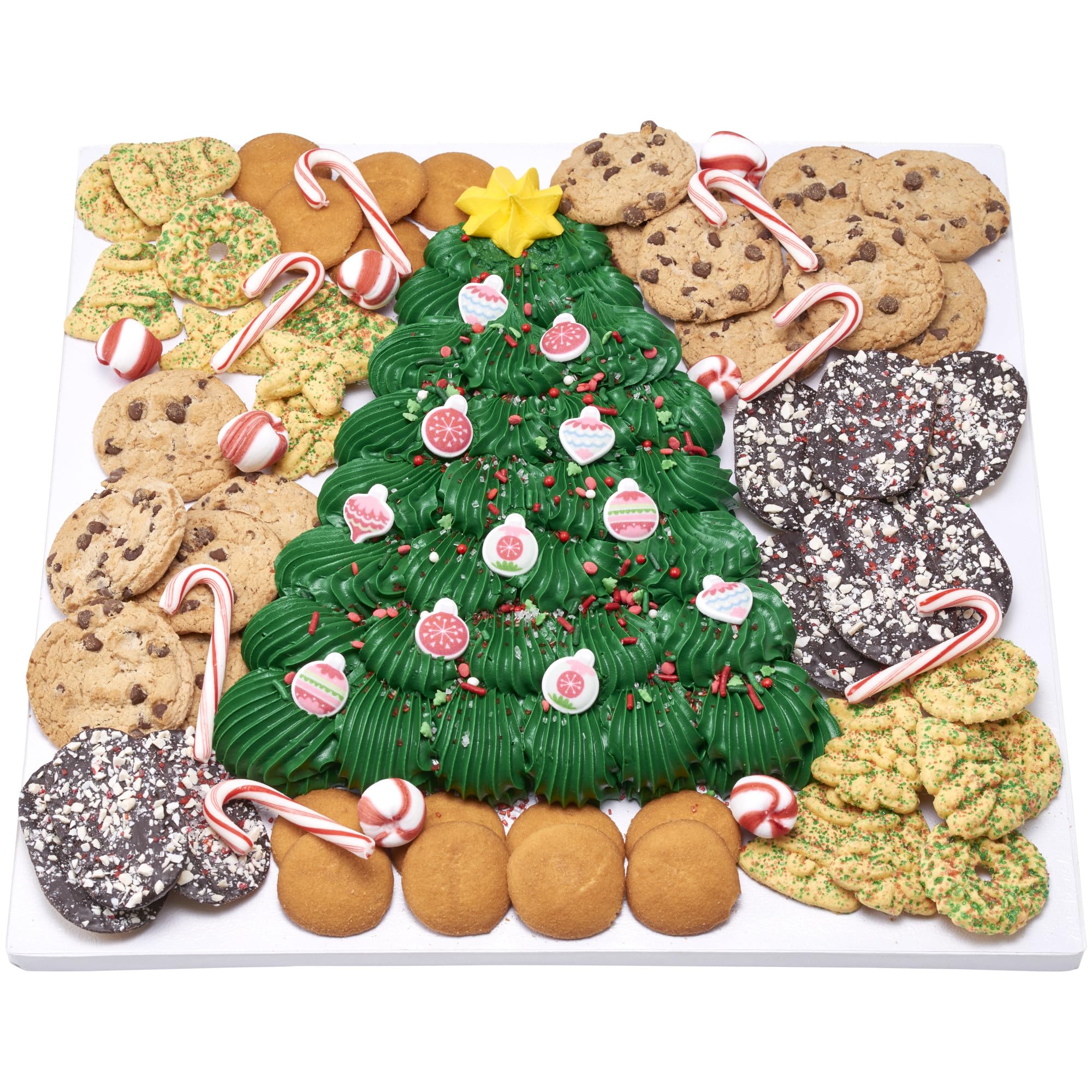 Sugar Dec-Ons® Christmas Ornament Assortment Sugar Cake Decorations, Ready to Use Edible Cupcake Toppers, 320 Shaped Decorations - Image 7