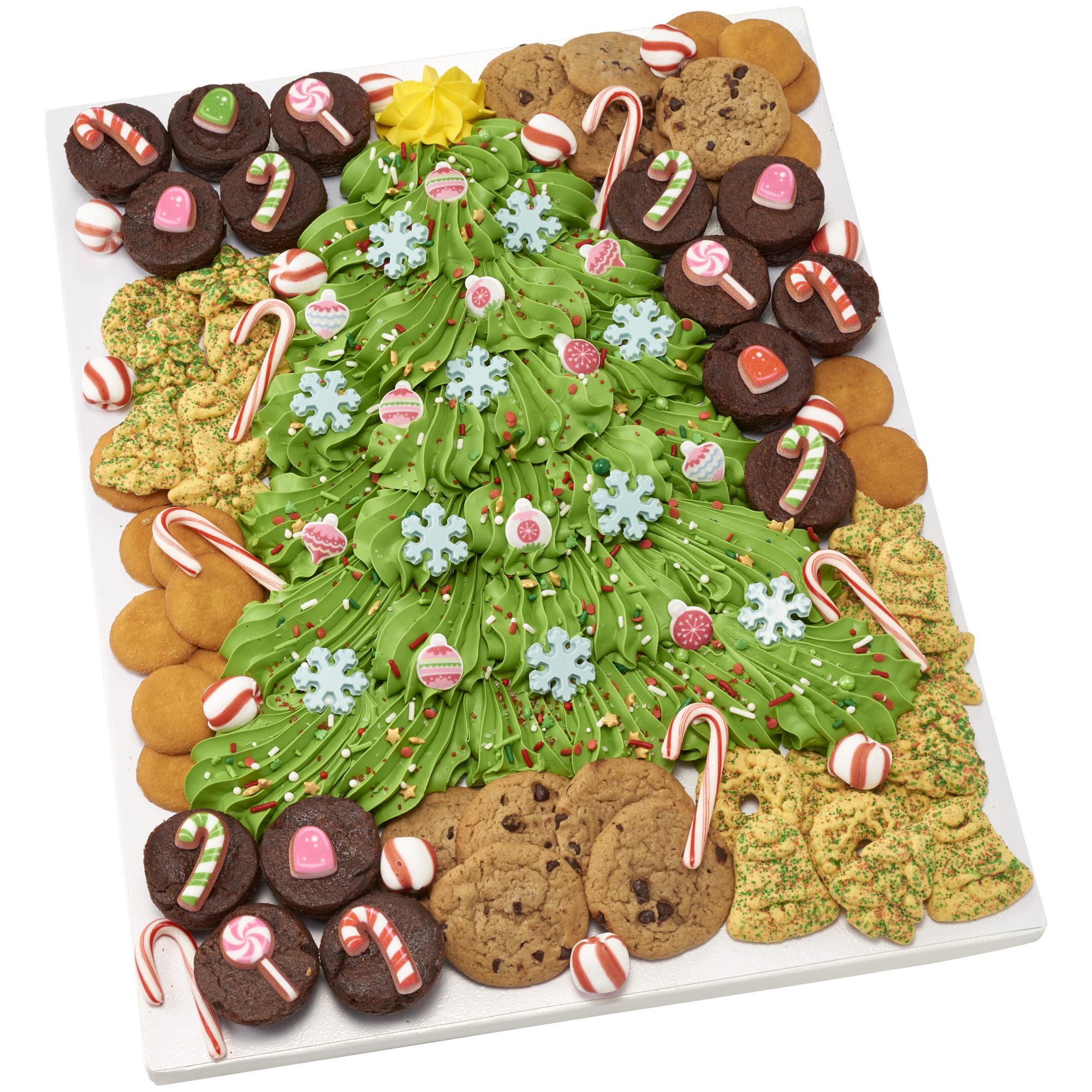 Sugar Dec-Ons® Christmas Ornament Assortment Sugar Cake Decorations, Ready to Use Edible Cupcake Toppers, 320 Shaped Decorations - Image 9